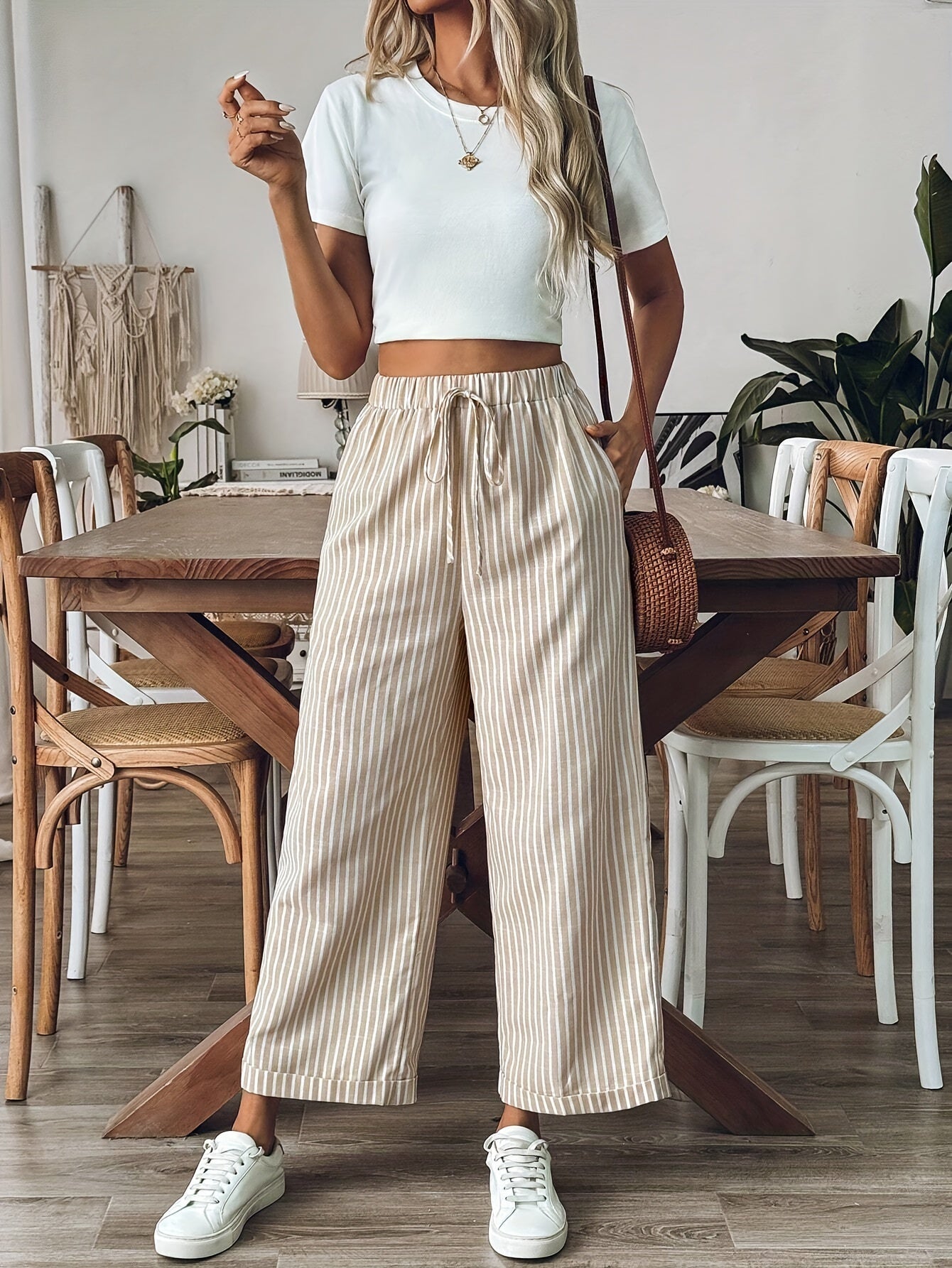 Pantalon beige MAYA